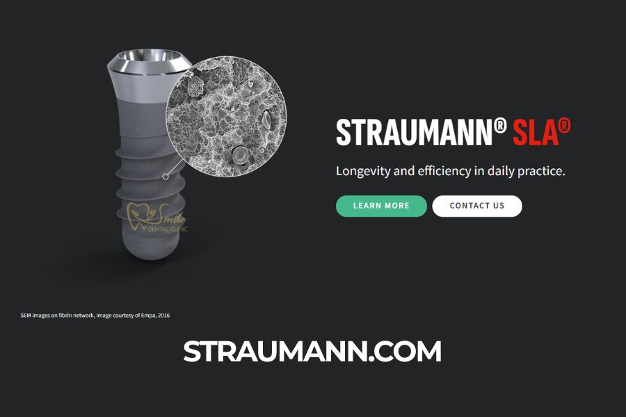 SLA® - Bề mặt tiêu chuẩn của Straumann
