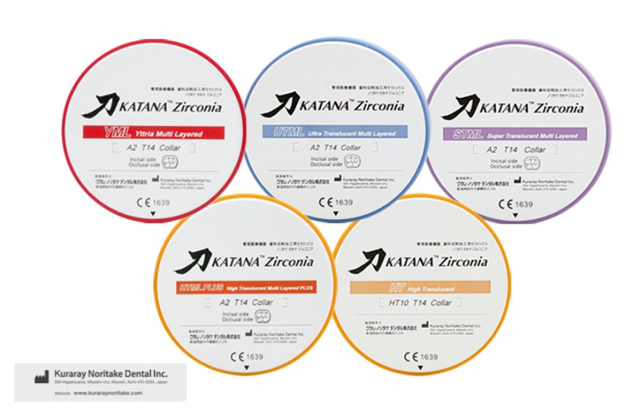 5 mẫu răng toàn sứ KATANA Nhật