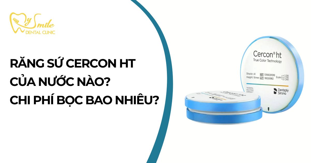 Bọc răng sứ Cercon HT