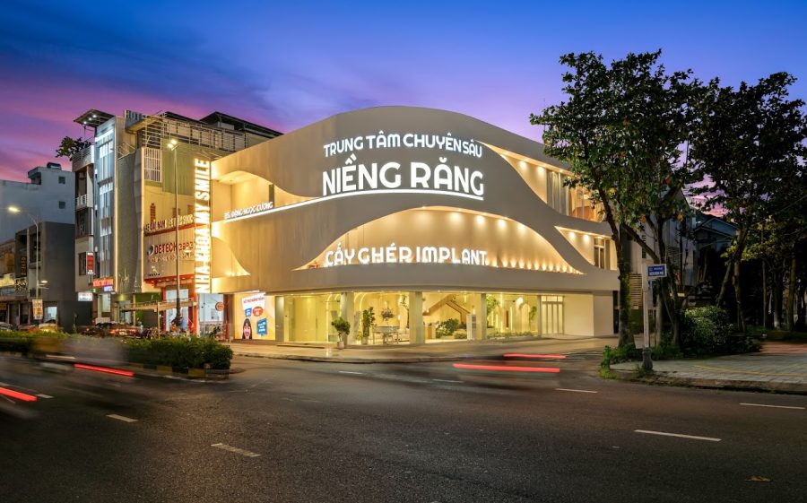 Toàn cảnh Nha khoa My Smile tại 85 Điện Biên Phủ, Đà Nẵng.