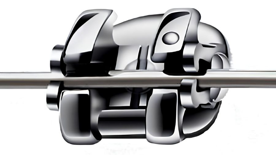 Cơ chế clip tự buộc giúp giữ dây cung ổn định mà không cần dùng thun buộc.