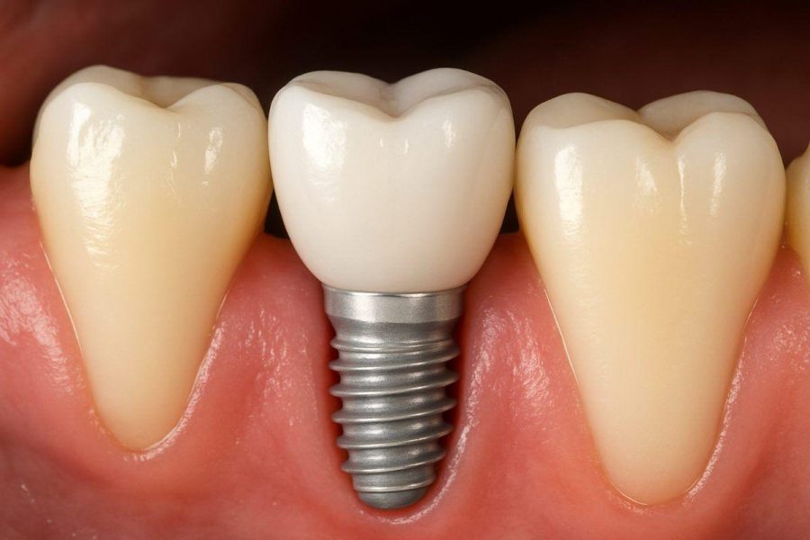 Trồng răng Implant Mỹ thường không đau nhờ kỹ thuật gây tê hiện đại, tình trạng ê sưng nhẹ sau điều trị sẽ giảm dần khi chăm sóc đúng chỉ dẫn của bác sĩ